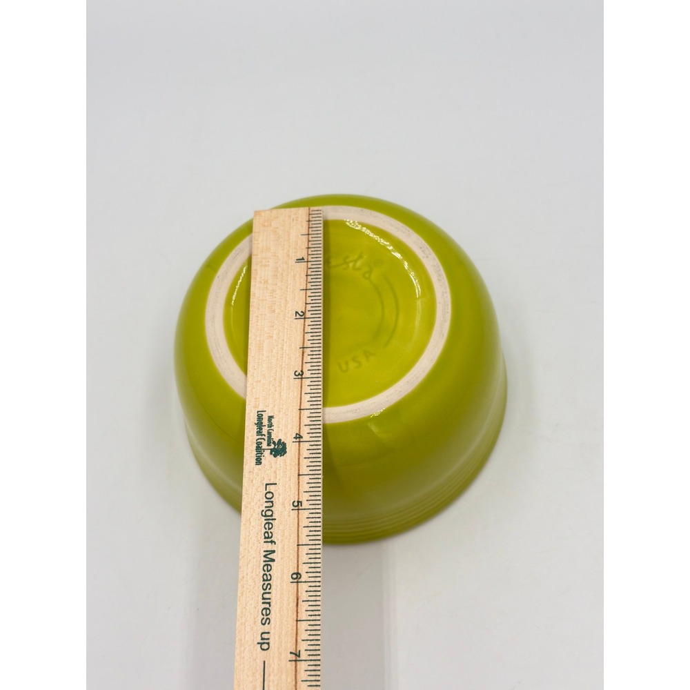 Fiesta Lemongrass Fruit Bowl 5.5 Inch HLC USA Fiestaware Green - Picture 3 of 6